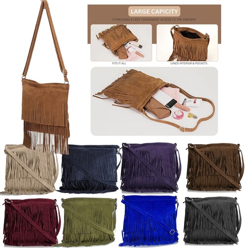 Ladies italian leather - leather, tassel