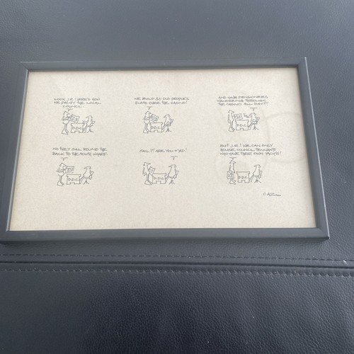 Original hand drawn pencil