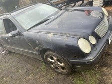 Breaking w210 mercedes class - e,