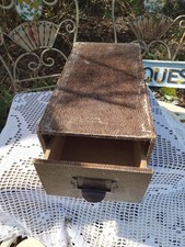 Winel Index Card Filing Drawer Circa 1930's