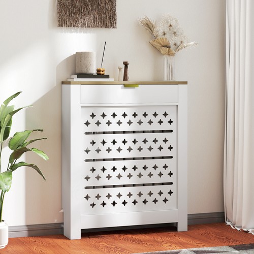 Radiator cover with flip - cover,