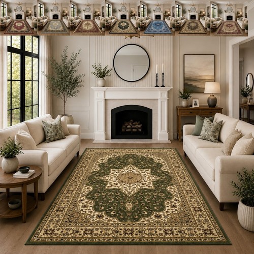 Large traditional floral - large, area