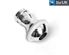 MODERN CHROME PULL CORD WEIGHT