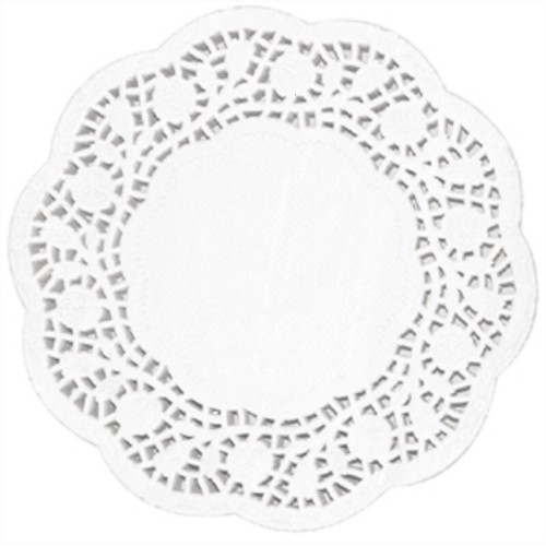 Paper doyleys doilies round - paper,