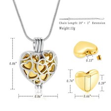 Heart Cremation Jewellery