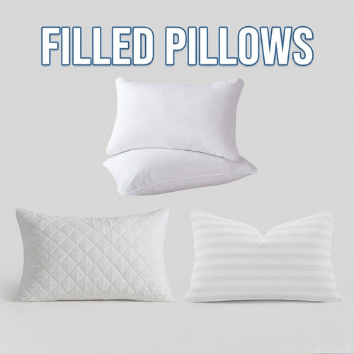 Luxury pillows hollowfibre - luxury,