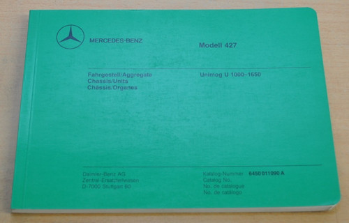 Mercedes 427 unimog 1000 - unimog, u