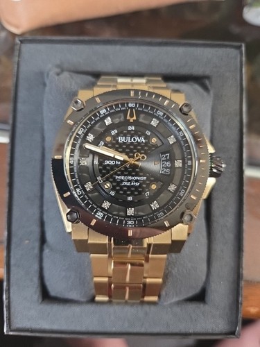 Bulova men quartz - bulova, wristwatch