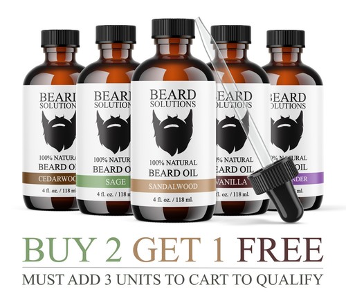 Scented beard oil 100 - oz.,