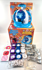 Super Badge It! Badge Making Machine BANDAI Vintage 2004 with Lots Blank Badges