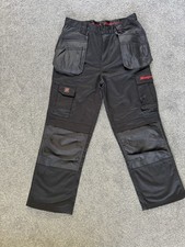 Snap On Work Trousers Mens 34 Inch Waist Snap-On Mechanic Garage Workshop 31 Leg