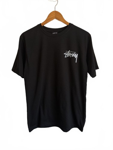 Stussy black graphic dice logo - black,