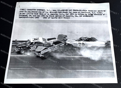 Stock car crash 1965 national - crash,