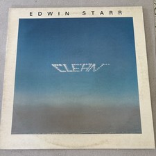 EDWIN STARR - Clean  : 12" Lp Vinyl - 1978 - PYE Records VGC