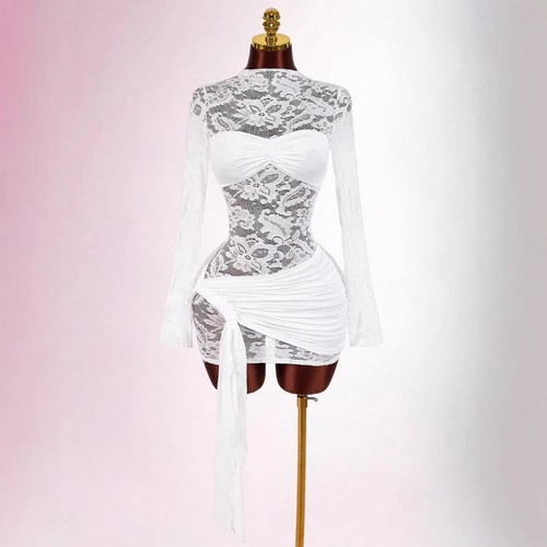 Ladies summer lace see through - lace,