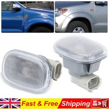 2X Side Indicator Repeater Light w/ Bulbs For Toyota Celica Corolla MR2 Hilux