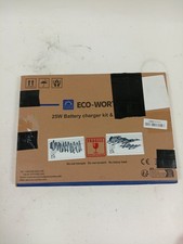 Eco-Worthy 25W Solar Panel Kit + Battery Charger Controller Electricity Use Open