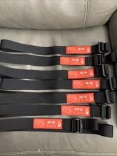 7 x North face straps