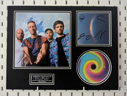 Chris martin coldplay signed - chris,