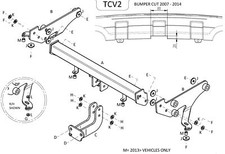 Towtrust Fixed Flange