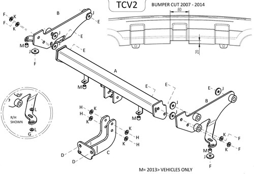 Towtrust fixed flange - towtrust,