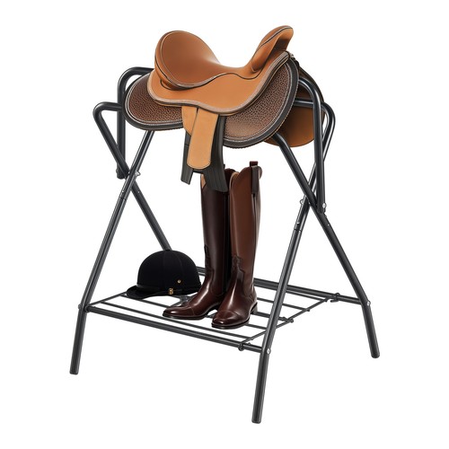 Vevor folding saddle rack - folding,