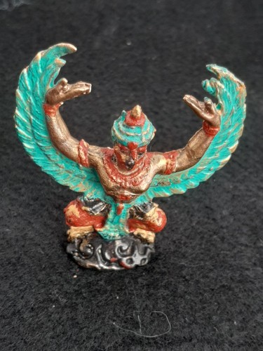 Brass garuda small blue - garuda,, ",
