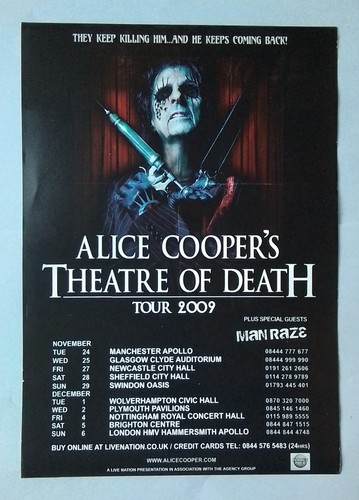 Alice cooper tour concert - cooper,