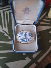 Vintage Aynsley Blue & White