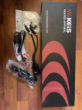 Keis Heated Motorbike Gloves XL Black Waterproof Winter Gloves Heated Gloves UK