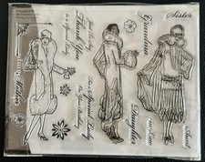 Kanban 20s Ladies Clear Stamps