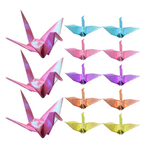 Pcs paper crane ornaments - , 50