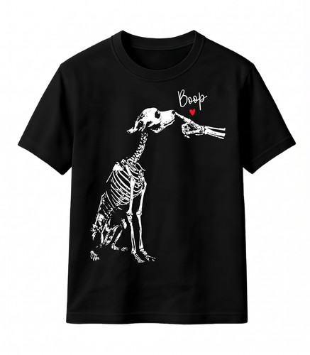 Spooky dog skeleton halloween - dog,