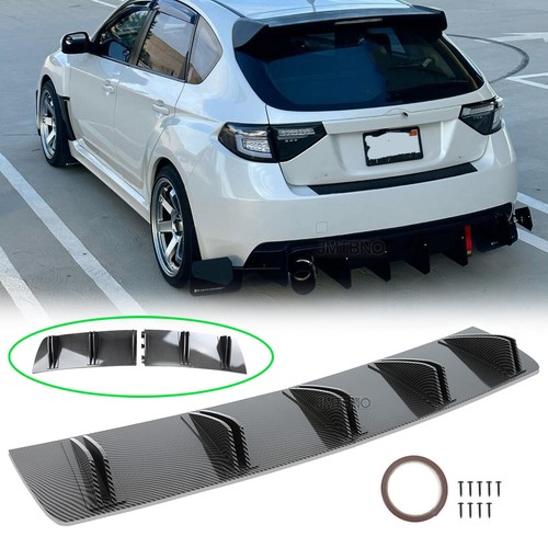 Rear bumper spoiler - rear, diffuser