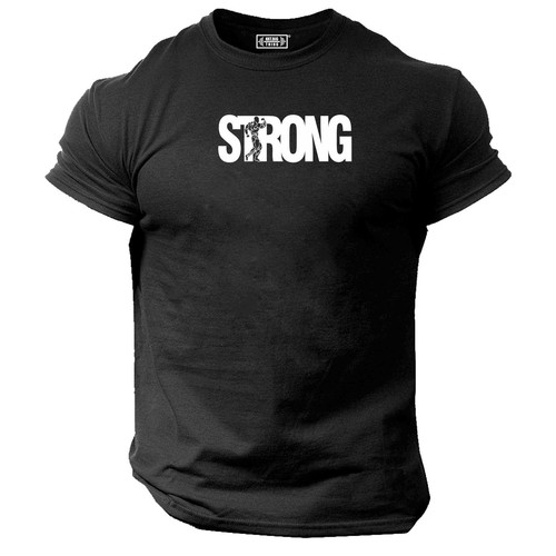 Strong shirt gym clothing - strong,