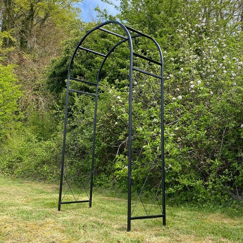 Metal garden arch arbour - arch, 209cm
