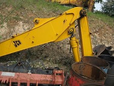JCB JS130 EXCAVATOR WHEELED BOOM