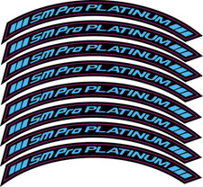 SM Pro Platinum Wheel Sticker