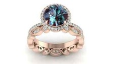 3Ct Round Cut Alexandrite