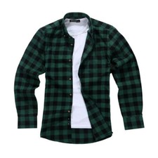 Mens Flannel Casual Shirt