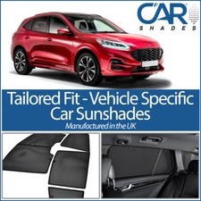 Ford Kuga 5dr 2019> UV CAR SHADES WINDOW SUN BLINDS PRIVACY GLASS TINT BLACK UK