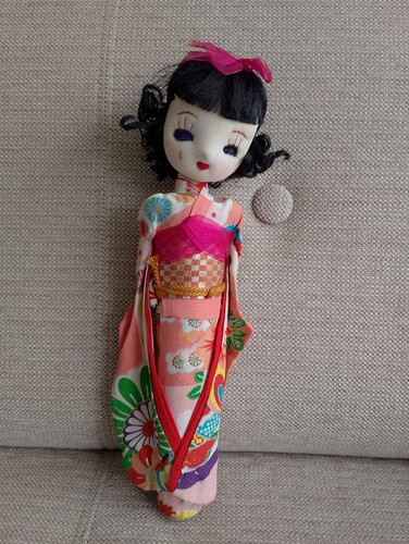 Vintage japanese geisha doll - vintage,