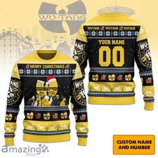 Personalized Wu Tang Clan Ugly Christmas Sweater Wu-tang Clan Merry Xmas S-5XL