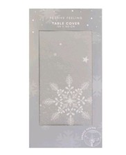 Christmas Tablecloth Table