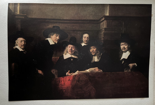 Antique print rembrandt - antique,