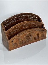 Vintage Wooden 2 Slot Letter