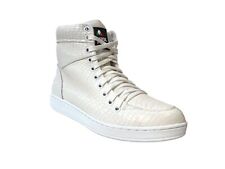 Travel Fox Men's 900's Series White Leather Casual Shoes 916101-007