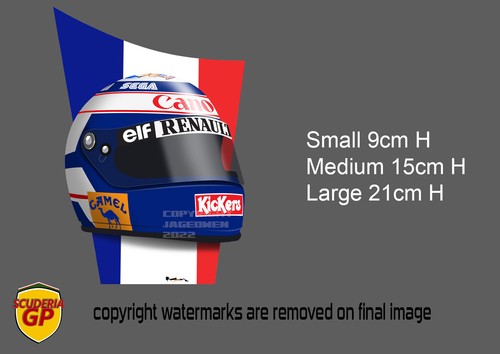 Alain prost 1993 flag - f1,