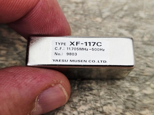 Yaesu 117c 500 - xf-117c, 500-hz