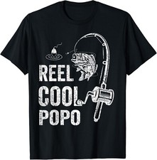 Mens Funny Reel Cool Popo